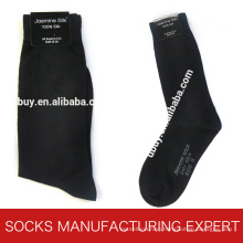 Men′s 100% Silk Sock